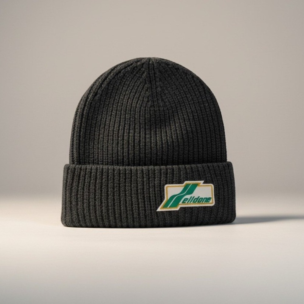Welldone Ribbed Beanie‎ - Heather Gray - One Size - NIB